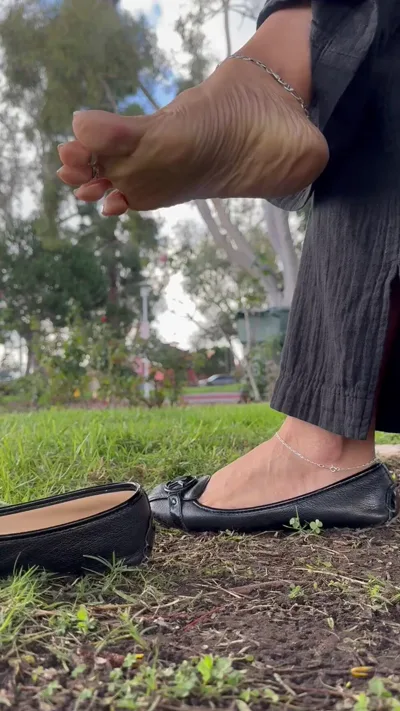 Watch Onlyfans Exclusive Video: Femdom mistress dominates with her feet in HD