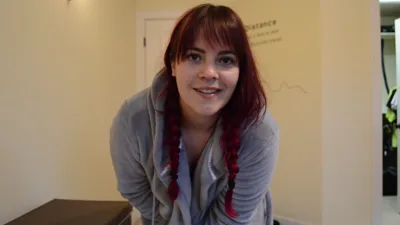 Tawney dominates and humiliates with strapon and femdom
