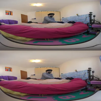 Experience the ultimate CFNM fetish with Mature_cunt's Winter Gloves in 3D VR