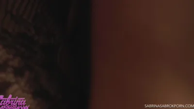 Sabrina Sabrok caught masturbating & getting pounded by a massive dick