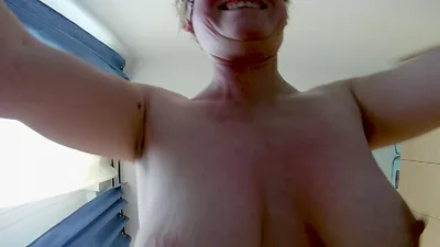 Mature MILF with saggy tits gets roughly fucked and creampied by Manyvids
