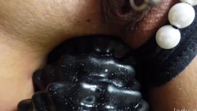 Lady Ana gets her tight ass fisted and her wet pussy pumped full of toys