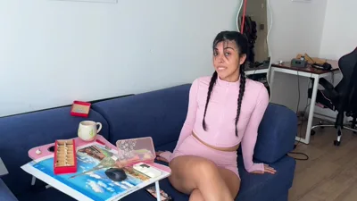 Queenie Aka's exclusive Onlyfans video of He Came Home Early & I was still dripping wet