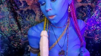 MisaCosplayswe gets down and dirty in POV with a messy BJ