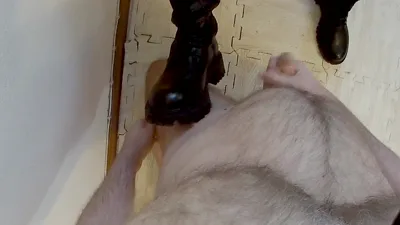 Mature cunt dominates and ruins orgasms for her boots