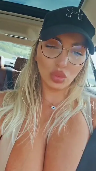 Monika Lust, the hot real onlyfans model, gives a private show for your viewing pleasure