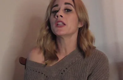 Goddess Miss Jade humiliates herself with jerkoff instructions and humiliation