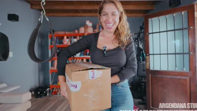 ArgenDana gets her tight asshole stretched with toys & fists