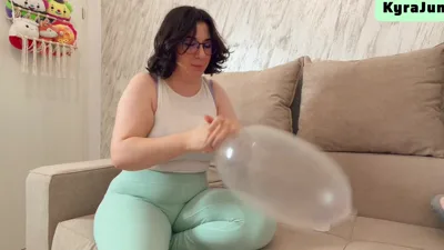 Clips4Sale dominates Kyrajune Popping Condoms for the first time in HD