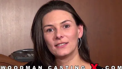 Anita Queen Woodman gets her big tits and tight ass reamed during casting couch audition