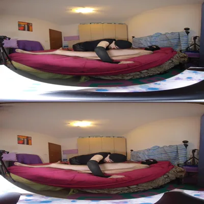 Mature CFNM gets teased and denies orgasm in 3D VR with VR Mature_cunt Manyvids