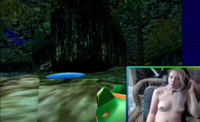 Nerdygirl gets naughty in Sonic Adventure Pt. 8 - Let S Play Nude!