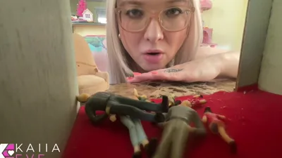 Kaiia Eve Day 6: Tiny Man gets a taste of breeding, feeding & eating in this vore experiment