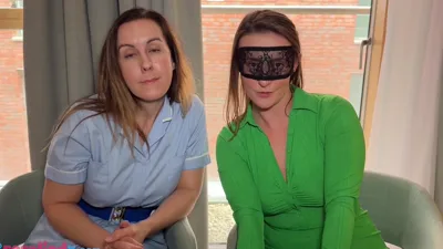 Real amateur rosalindxxx gets dominated by her teacher & nurse in kinky latex fetish video Onlyfans