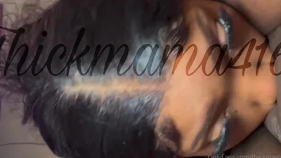 Big Clit Lovers Aka Thickmama416 gets wild with smoke and big clits in HD Onlyfans video