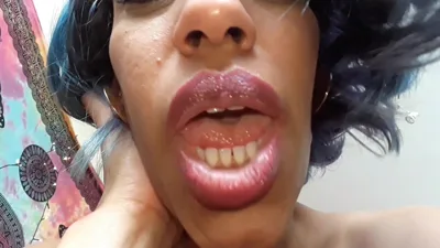 Get mesmerized by GoldenLace's expert JOI skills in this Lip Fetish video
