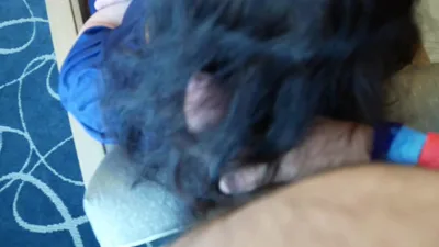 VickiVeronaXXX humiliates with dirty talk and hair-fucking BBC
