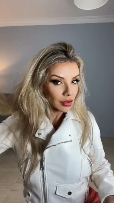 Leatherbykarina dominates with her feet in exclusive femdom video onlyfans can watch