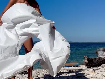 Leyla Lowe dominates her man with her feet & onlyfans exclusive video Beach Days are not full without a boat & tow-toy