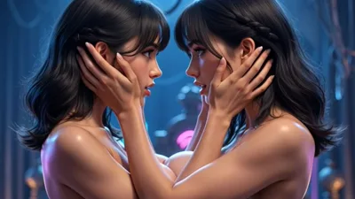 FantasyZone 173 Loops times two babes start a show with their tits and animation skills