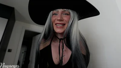 Mayaeyes Evil Witch Gains Extra Belly with Her Oiled-up Fantasies