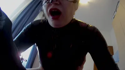 Mature_cunt gets her pussy pounded in a catsuit and boot fetish video