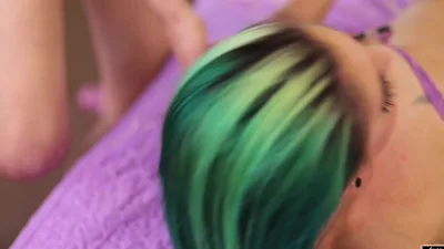 Sophie Ladder dominates Nikki Zee with rough facefucking in Lesbiandomination