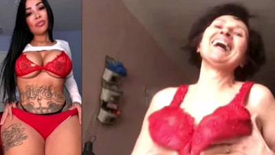 Mimi Schwarz, the sexy gilf, gets straightened out with a sitterip