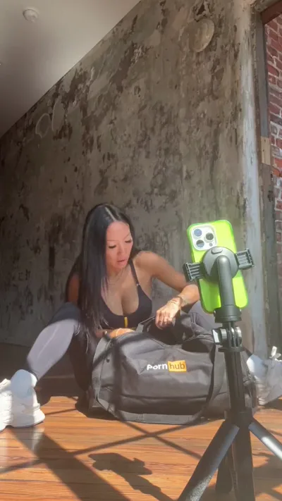 Asa Akira gets naughty in exclusive homemade video with onlyfans behind the scenes