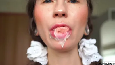 Sexy mistress Iei singlehandily dominates and humiliates with her kinky mouth game and Pink Lips