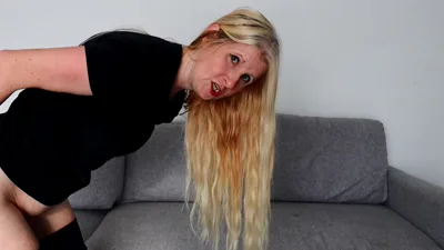 British MILF Clarissa trains your submissive slave in femdom humiliation & roleplay