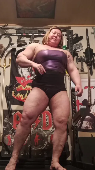 Anna K Powerlifter dominates you with her amazing skills in a hot fetish video