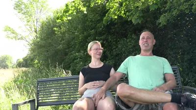 MaryBerry gets pounded hard by many vids in a wild German fuckfest