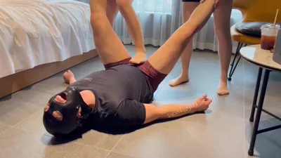 Devil Gc dominates and teases onlyfans in hot latex
