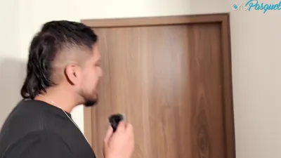 Cristian Pasquel dominates & dominates his own submissive in hot latex fetish video
