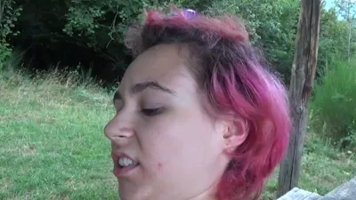 Watch Mature Slut Margherita Fuxia get naughty in the great outdoors
