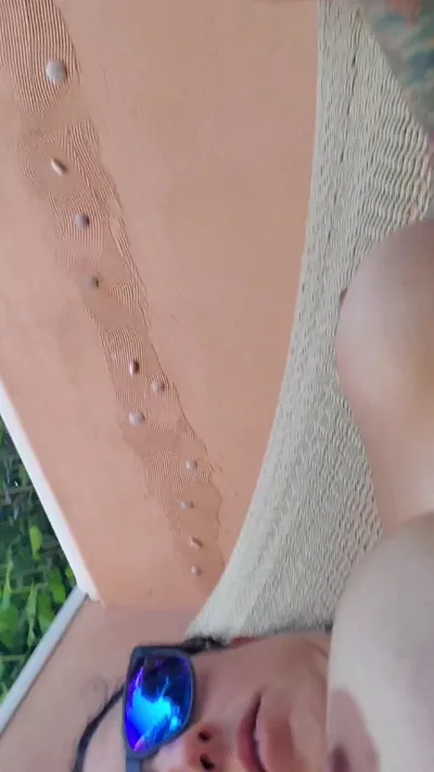Exclusive Lil Hammock Masterbation on Vacation: Aka Ipledgefilms in latex fetish domination video