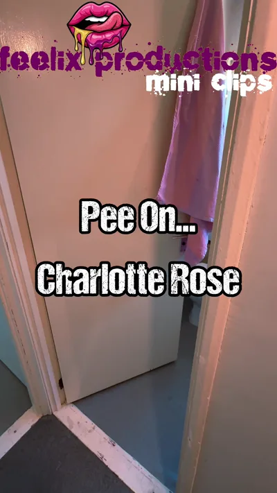 Charlotte Ro's pee play is hot and heavy: A wild peep show