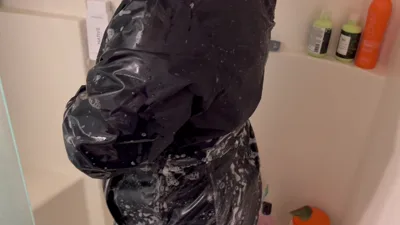Tawney gets wet & wild in the shower with her new Showerwash outfit!