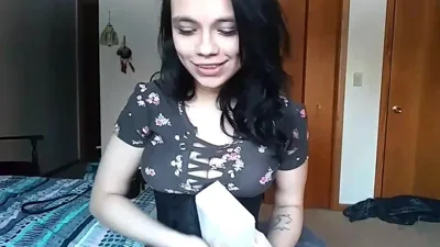 Unboxing the Savage Siren AdoreIMe Kegel Ball with her tattoos, corset & toys