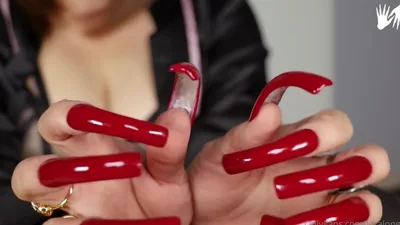 Lora Long nails Aka Loralongnails in exclusive HD Onlyfans video