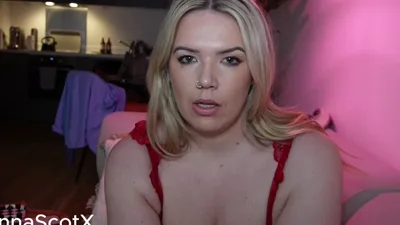Anna Scot's stepmom gives in to her stepson's virtual desires in a taboo POV video