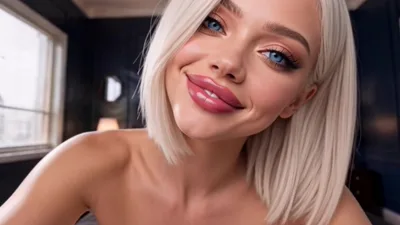 FantasyZone's AIs are hot and horny in this Relax Ai video - MILF with boobs and hot kisses!