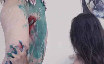 Poca Hontas and her busty friend, Izabella, get off with some dildo play and siterips