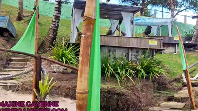 Maxxxine's Brazilian MILF fetish goes underwater & into the wild