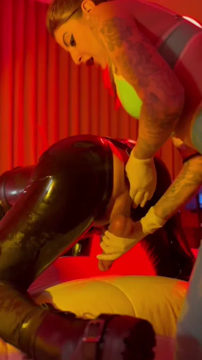 Talita Dominatrix's Onlyfans video - Aka Talitadominatrix gets dominated and kinky in latex