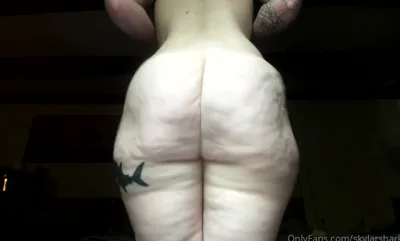 Skylarsharkvip's exclusive homemade videocelebrating cellulite & real girl in onlyfans video