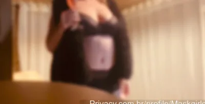 Blonde MILF Mask Girls Fenix 2024 gets off with a vibrator and a huge fuck stick