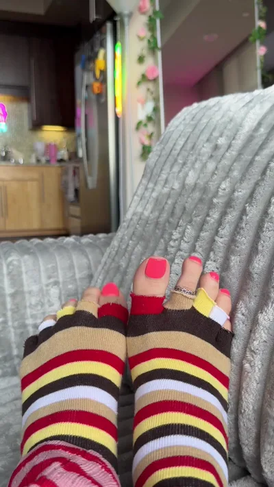 Goddess Chloe dominates you with her latex-clad feet in HD Onlyfans video