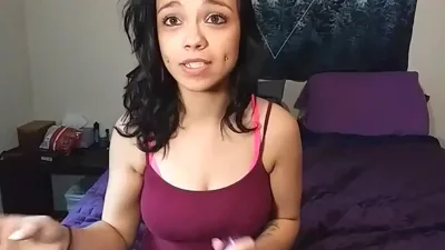 Savage Siren's Embarrassing Moments: Purple Vib Dildo and Non-Nude Toys in a Naughty Solo Session